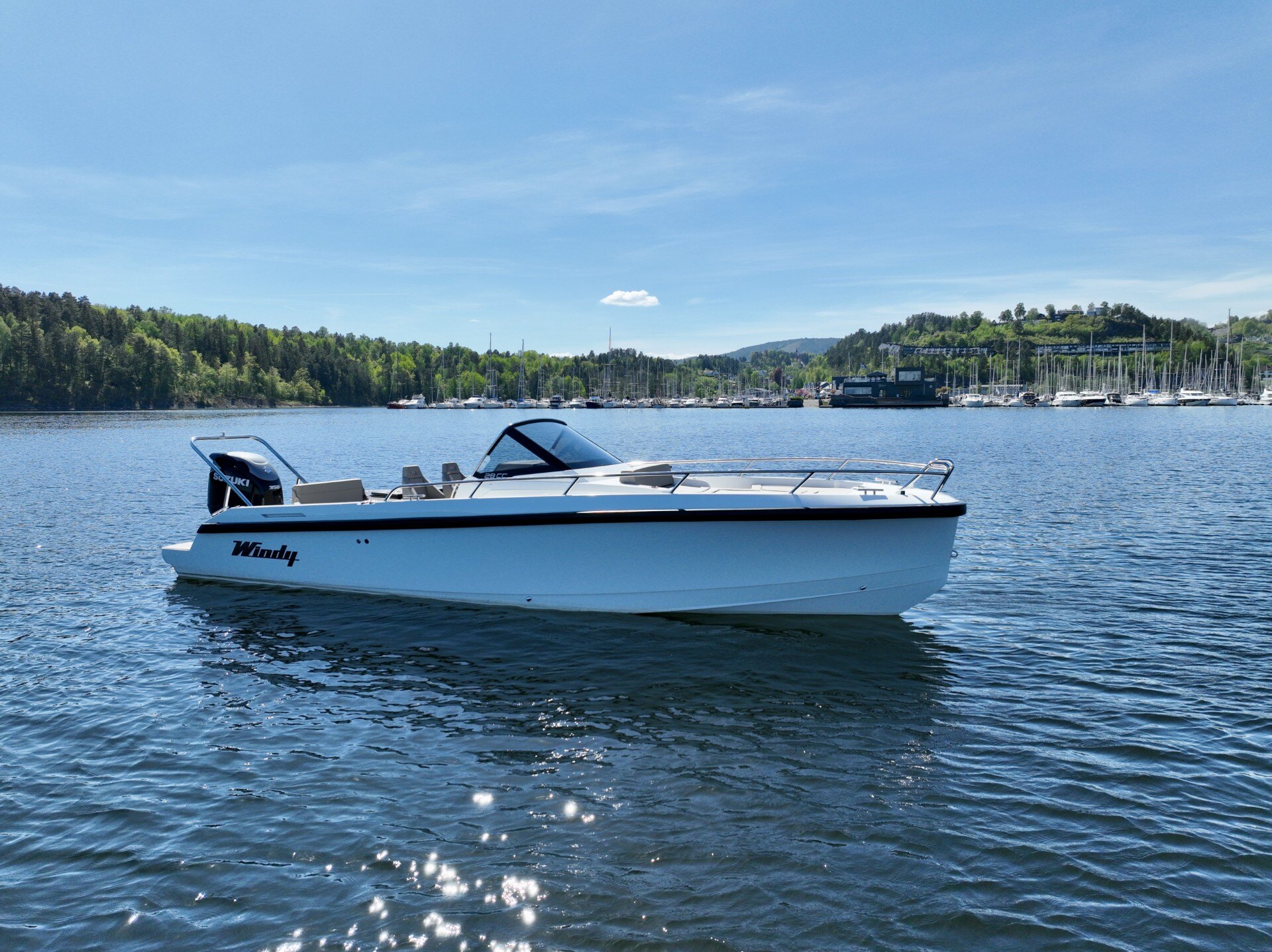 windy, båt, daycruiser, båtlib, ferie